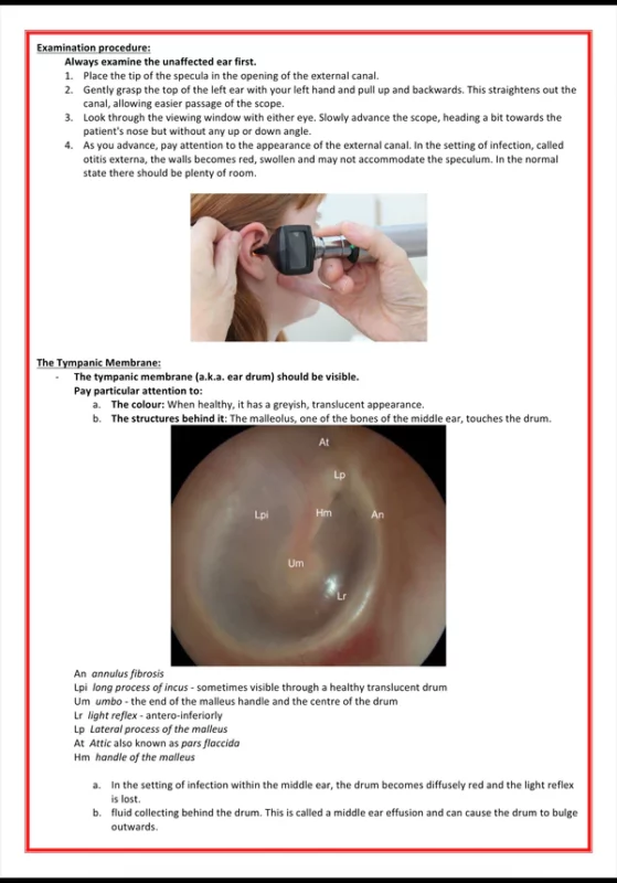 Clinical Skills & Examinations