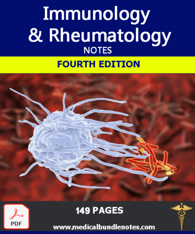 Immunology Rheumatology NOTS